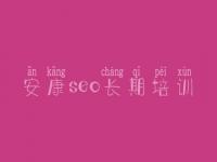 安康seo长期培训_建设企业网站
