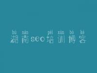 湖南seo培训博客_海淀区网站建设