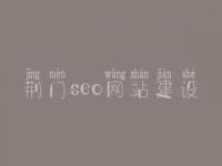 荆门seo网站建设，seo大咖怎么优化网站