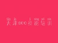 天津seo技能培训，seo教程免费下载