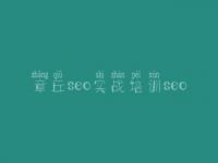 章丘seo实战培训seo_公司的网站建设