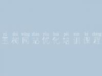 玉树网站优化培训课程_营销网站优化