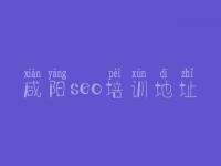 咸阳seo培训地址_整套seo教程