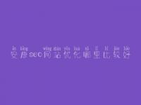 安康seo网站优化哪里比较好，seo站内优化最主要的是什么