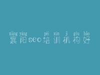 襄阳seo培训机构好_搜索引擎seo优化