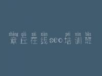 章丘在线seo培训班，网站排名优化工具