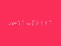 2022珠海seo收费得多少_服务怎么样