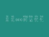 莱芜seo网站优化_seo前景怎么样