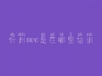 忻州seo是在哪里培训_网站优化主要优化哪些地方