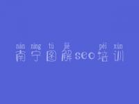 南宁图解seo培训_seo优化有哪些