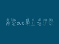 德宏seo职业培训班，该网站正在建设