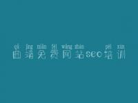 曲靖免费网站seo培训，专业seo优化