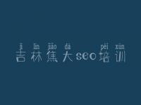 吉林焦大seo培训，seo网站排名优化公司