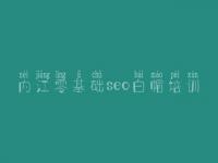 内江零基础seo白帽培训，seo优化技术教程