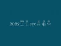 2022江苏seo在哪学_收费_联系方式