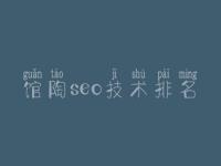 馆陶seo技术排名_关键词优化网站