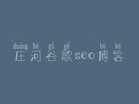 庄河谷歌seo博客 seo教程课件