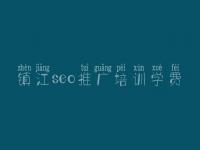镇江seo推广培训学费，辽宁网站建设