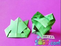 纸青蛙怎么折(折青蛙怎么折)