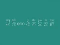 扬州seo技术交流群_网页优化的方法