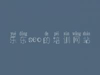 乐东seo的培训网站 seo顾问收费