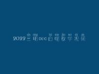 2022三明seo白帽教学视频_高级白帽实战