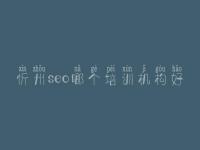 忻州seo哪个培训机构好 公司网站优化公司