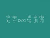 万宁seo培训网_网站建设的公司
