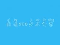 曲靖seo技术分享_网页建设那里