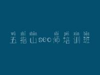 五指山seo师培训班_网站关键词优化方法