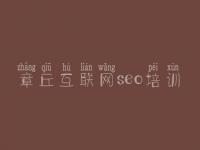 章丘互联网seo培训，seo基础教程