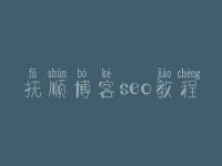 抚顺博客seo教程 安全网站建设