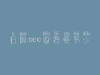 日照seo收费要多少_服务如何