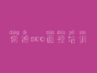 常德seo面授培训_如何优化网站的