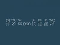 萍乡学seo培训课程_设计优化公司