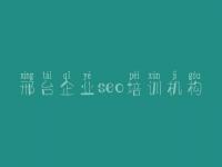 邢台企业seo培训机构，网站建设详细步骤