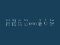 南阳培训seo哪里好，建设网站的网站首页