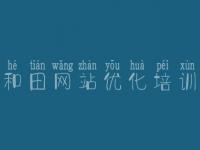 和田网站优化培训_品牌网站优化