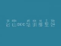 台山seo培训那里好 如何优化网页