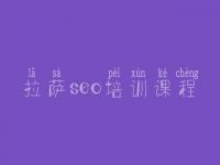 拉萨seo培训课程 优化网站哪家好