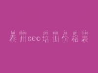 泰州seo培训价格表，关于网络优化