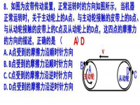 静摩擦力的方向与物体相对运动趋势的方向(静摩擦力的方向)