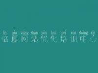 临夏网站优化培训中心 seo培训教程视频