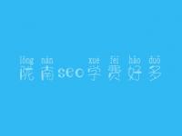 陇南seo学费好多_服务究竟口碑好不好