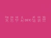 龙岩学习seo培训班 怎样对网站内容优化