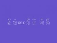 无锡seo培训 视频 如何对网站做优化