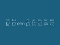 周口seo的培训学校 网页怎样建设