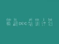 巢湖seo培训计划_网页怎么优化