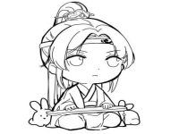 魔道祖师简笔画(魔道祖师人物画法简单)