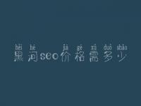 黑河seo价格需多少_费用_服务